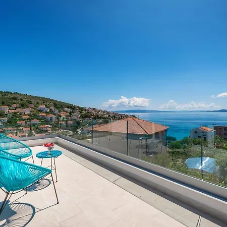 Villa Miholina - With Heated Swimming Pool Trogir Exterior photo